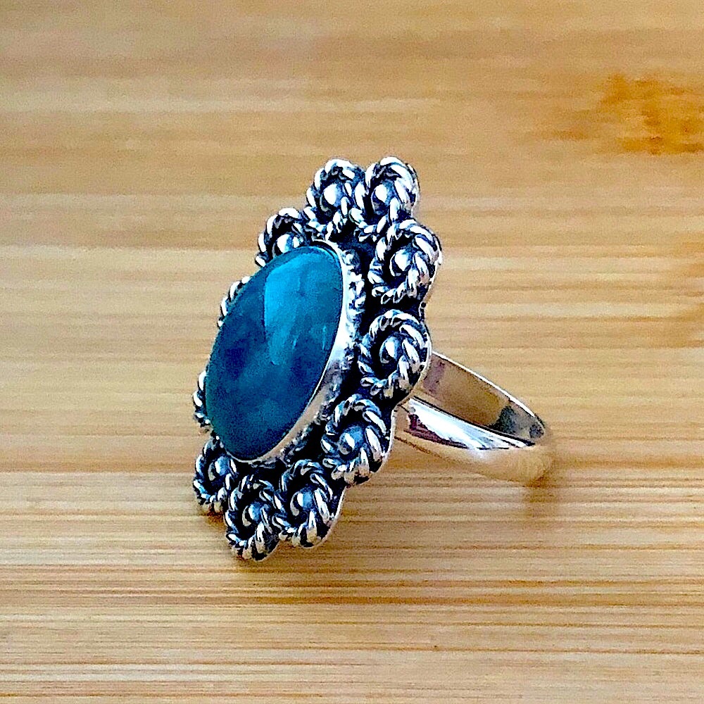 $74 Estate Ring   Sterling Silver  Marked Mexico 925 CII   Size 10